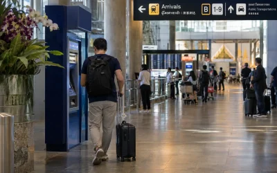 Retirer de l’argent à l’aéroport de Bangkok : où et comment