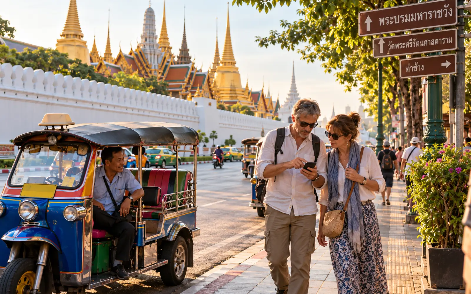 Grand Palais fermé : l’arnaque tuk-tuk de Bangkok décryptée