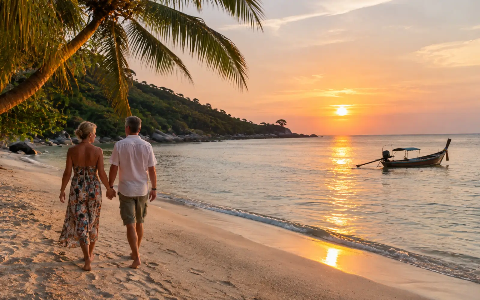 Itinéraire Koh Phangan 4 jours en couple : plages, cascades et marchés
